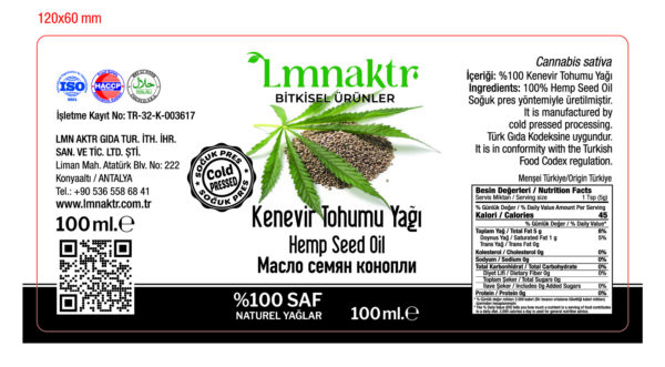 Kenevir Tohumu Yağı - Görsel 3